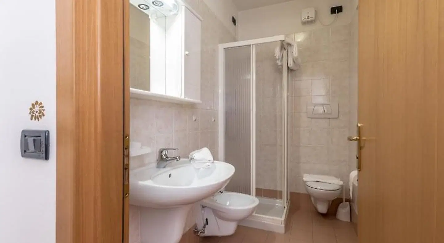 Hotel Pezzotti Badezimmer