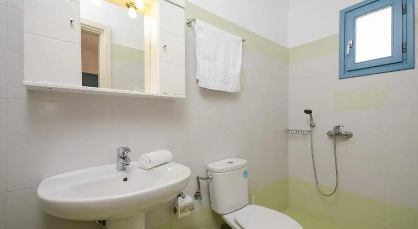 Apartments Naxos Camping Badezimmer