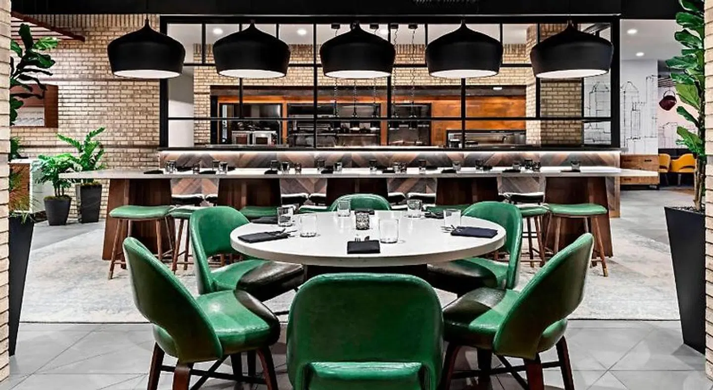 Sheraton Suites Calgary Eau Claire Terrasse