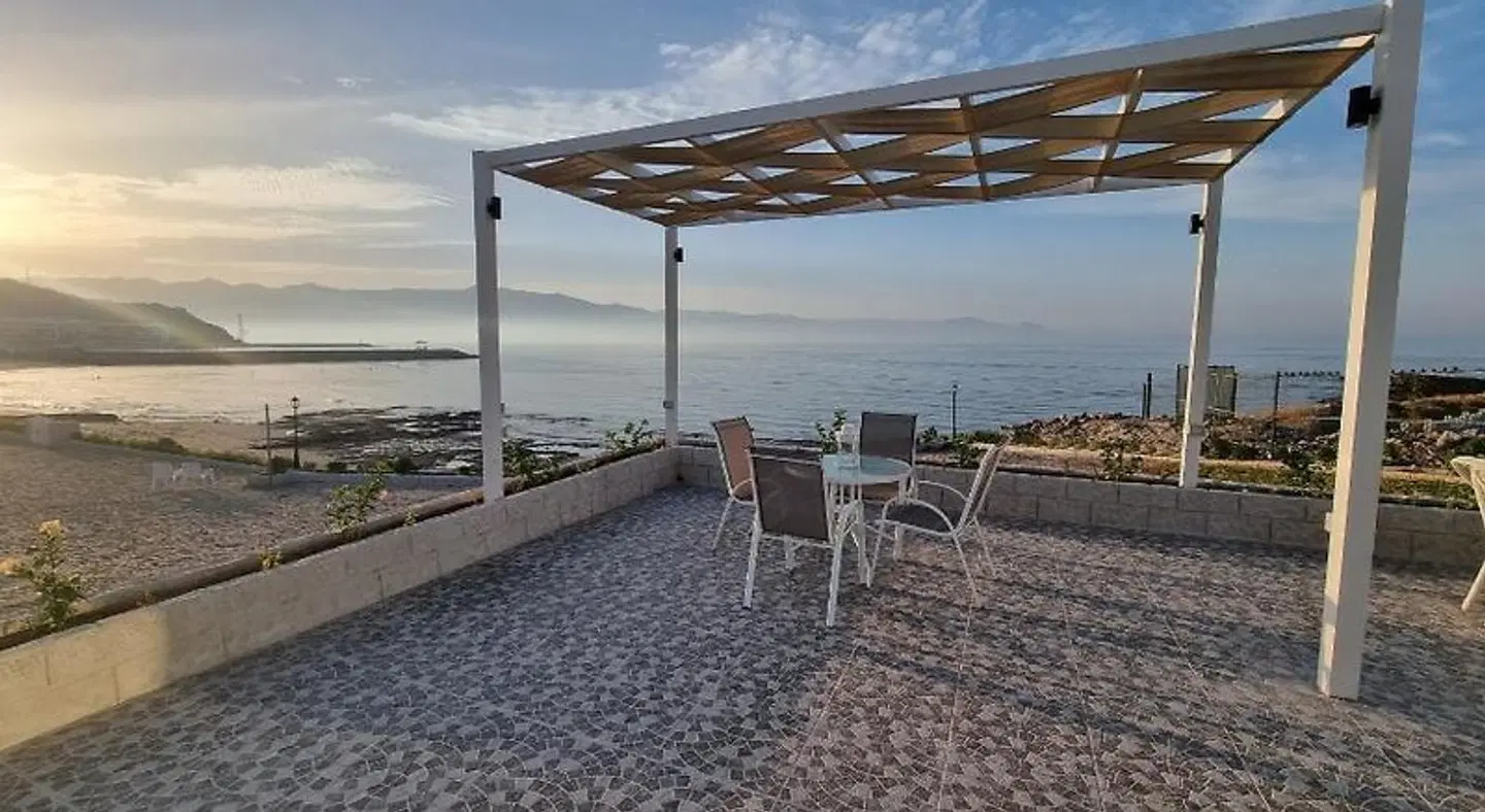 Holiday Beach Motel Terrasse