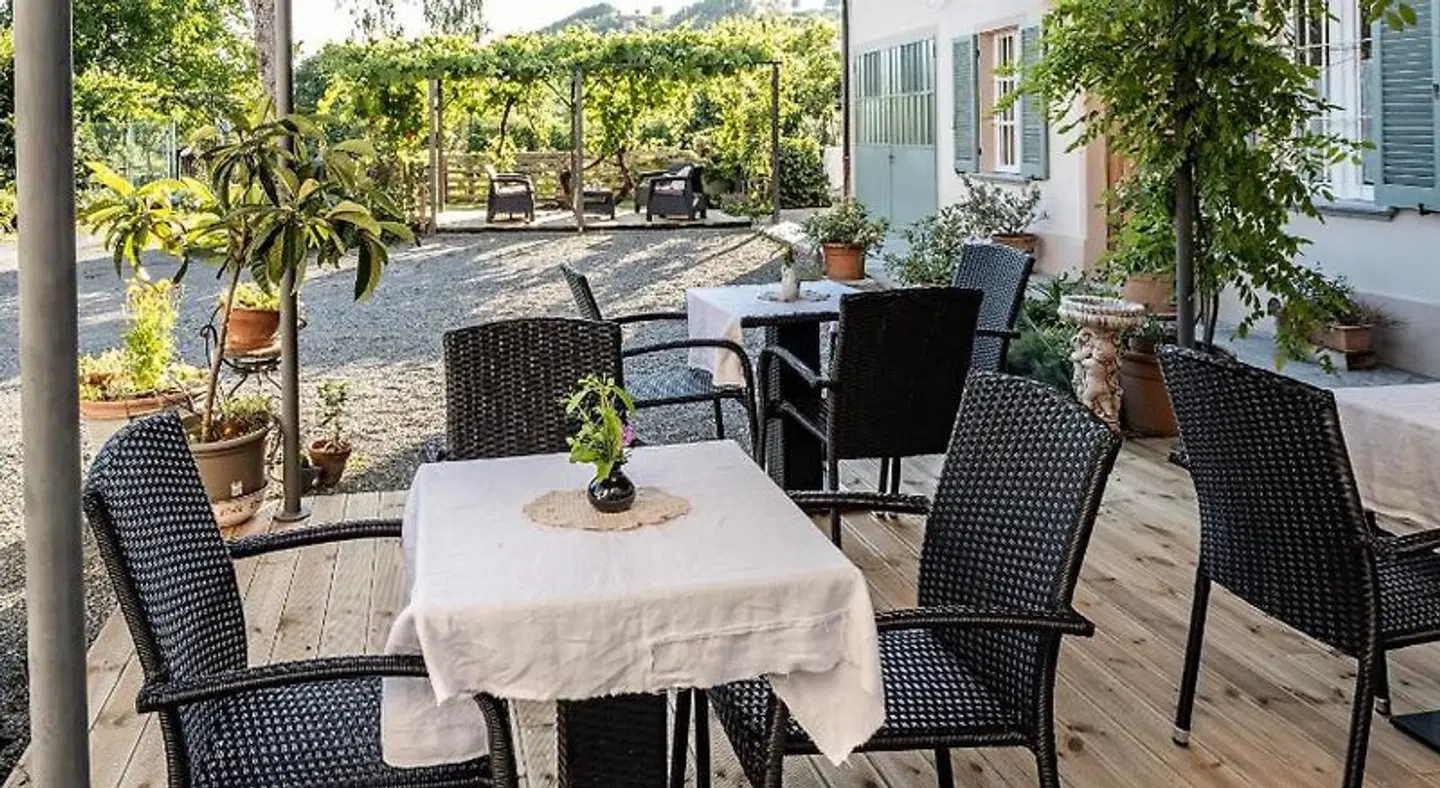 Villa Curte Nicia Terrasse