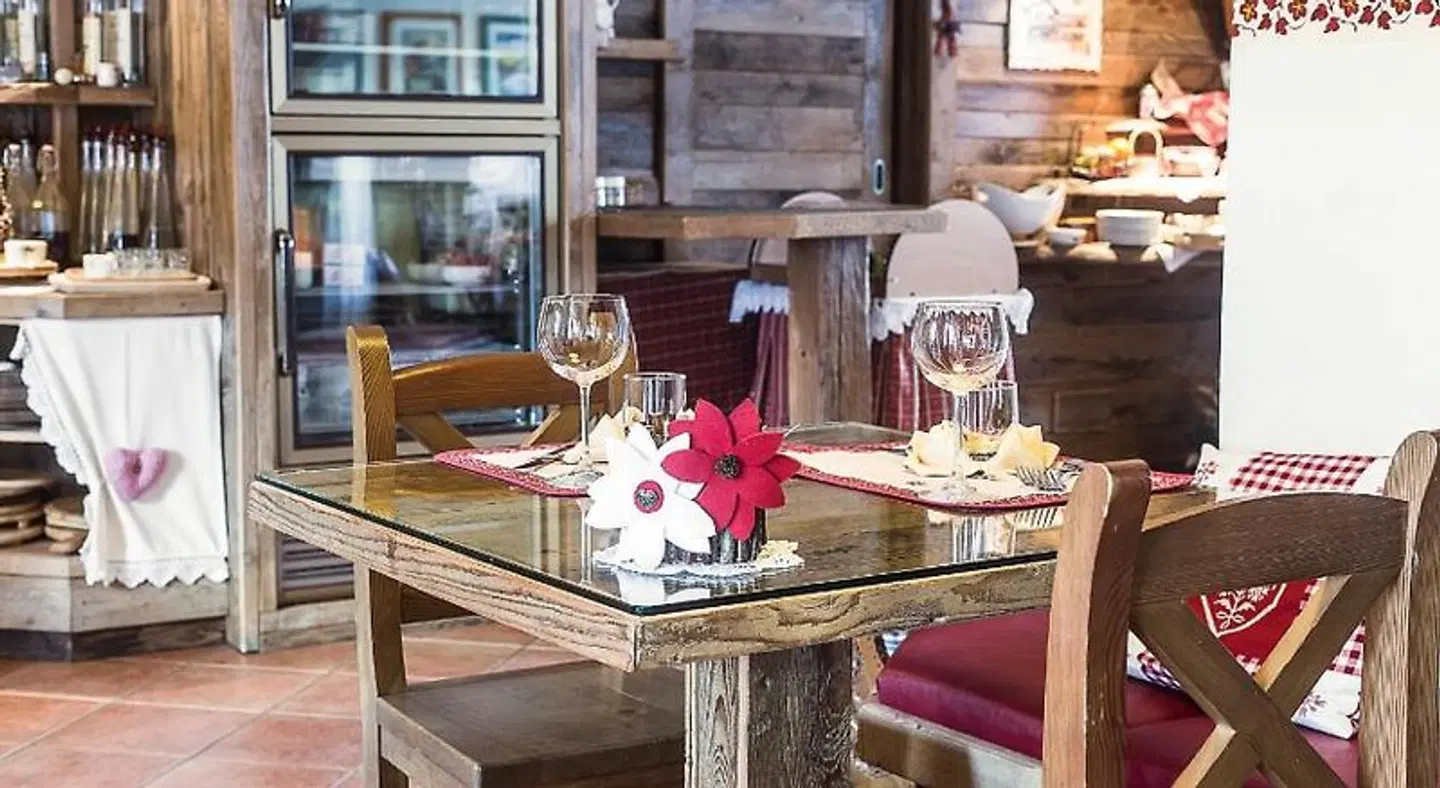 Bed & Breakfast Le Thovex Restaurant
