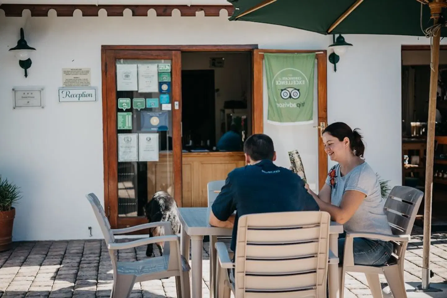 The Village Lodge Terrasse