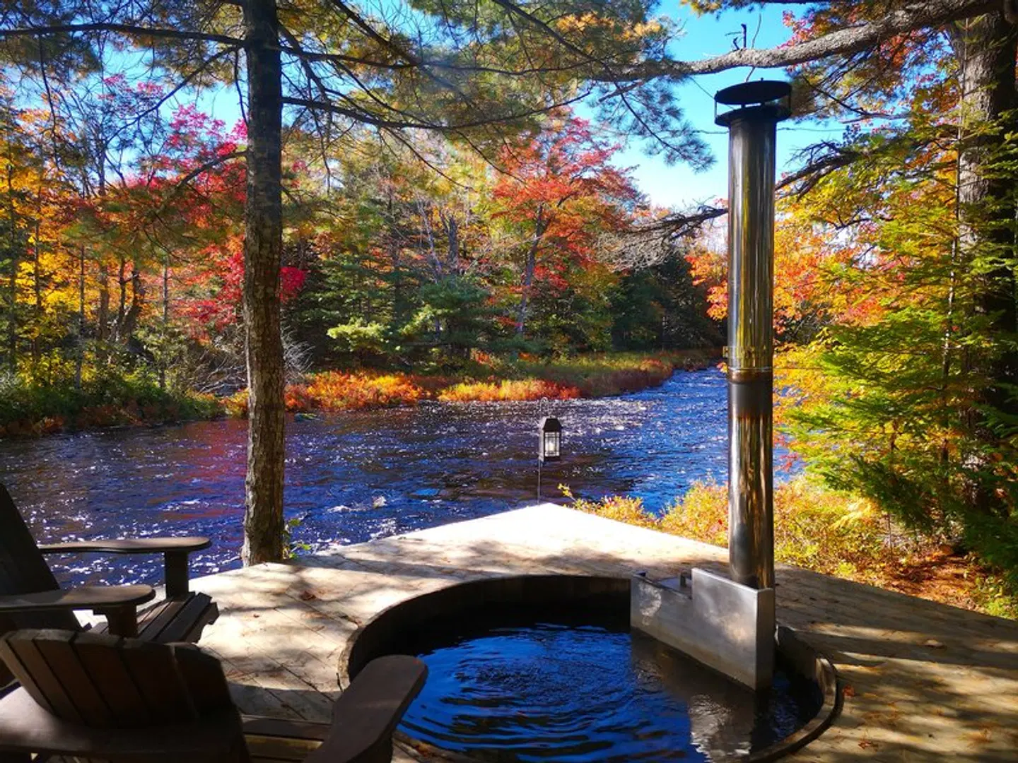 Trout Point Lodge of Nova Scotia Terrasse