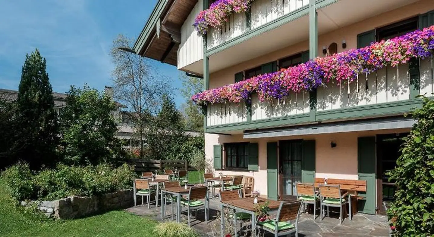 Hotel Garni Möwe am See Terrasse