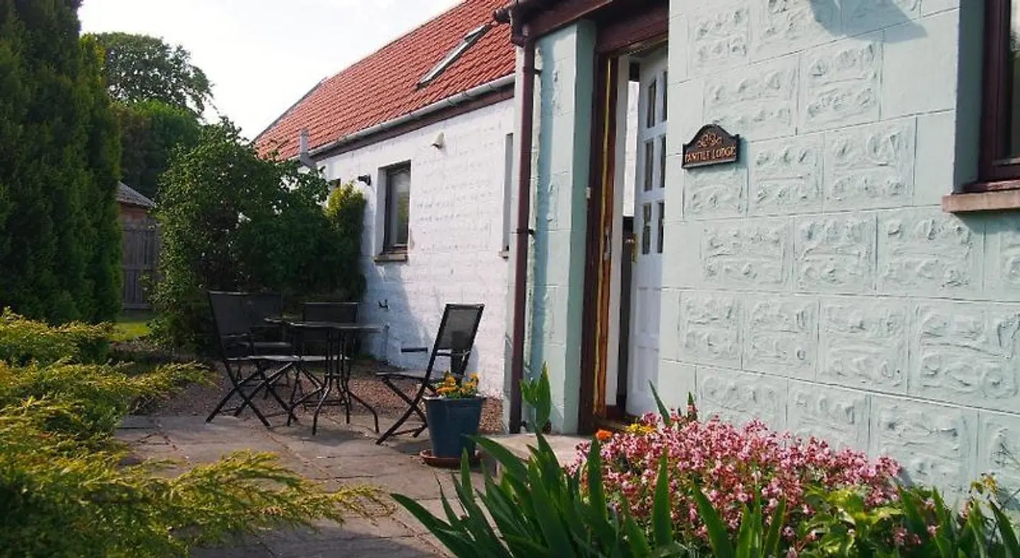Pantile Lodge Terrasse