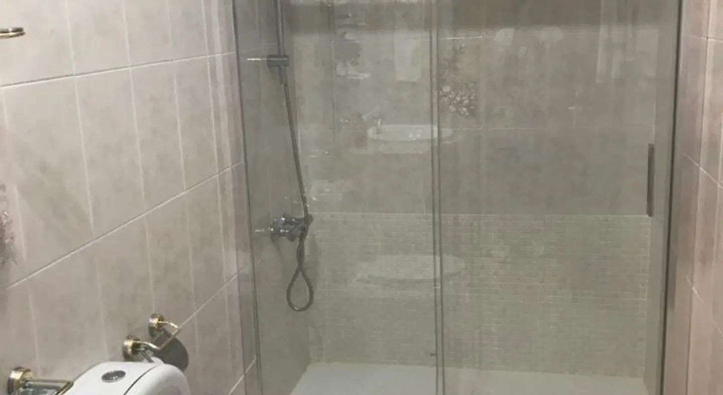 Pension Logroño Badezimmer