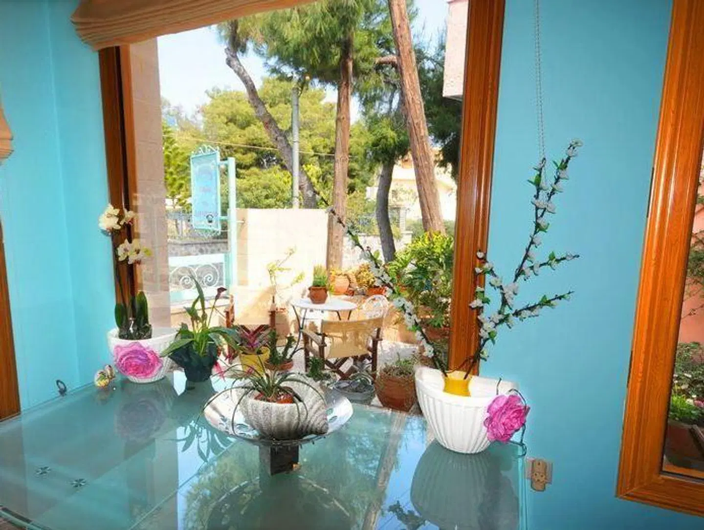 Aethrio Guesthouse Terrasse
