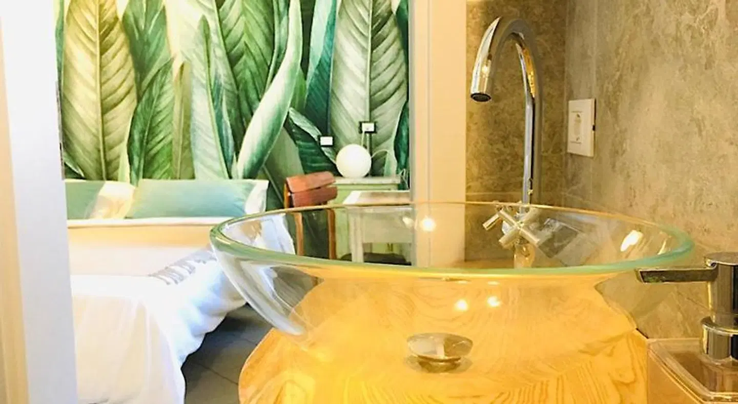 La Volpina Room and Breakfast Badezimmer