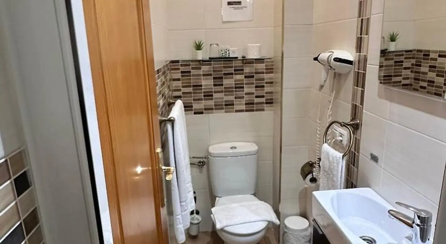 Hostal Segovia Badezimmer