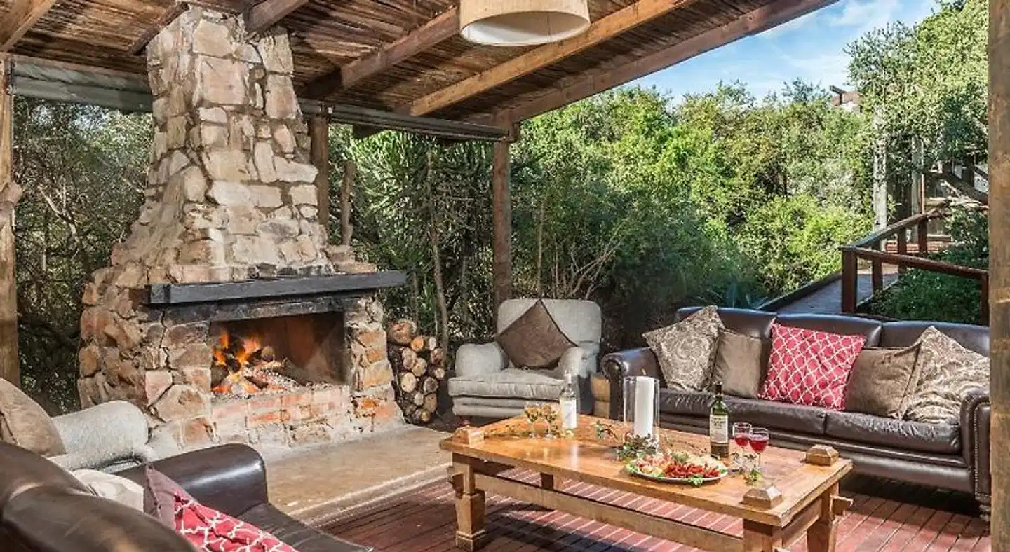 Kariega Game Reserve Terrasse
