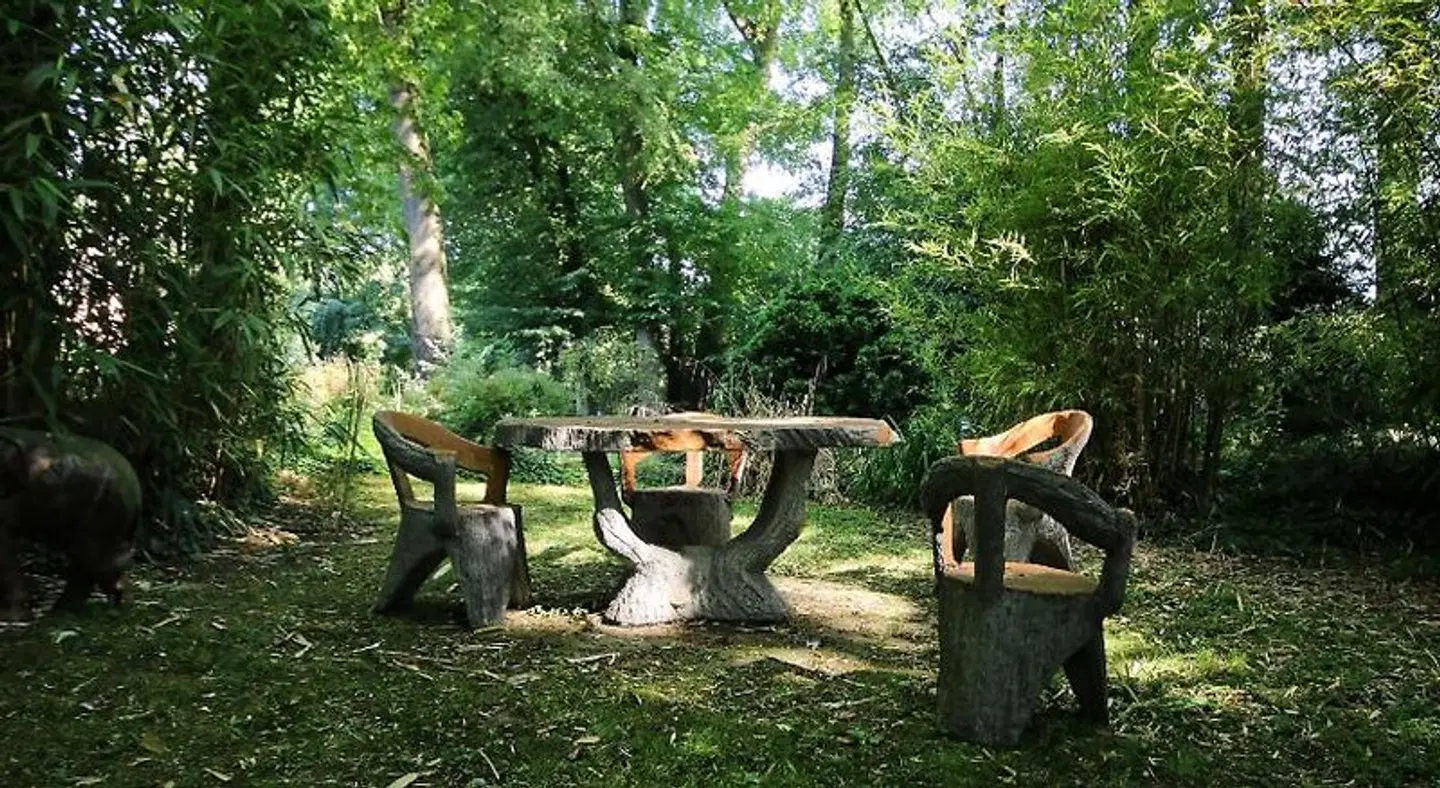 Le Manoir de la mantille Garten