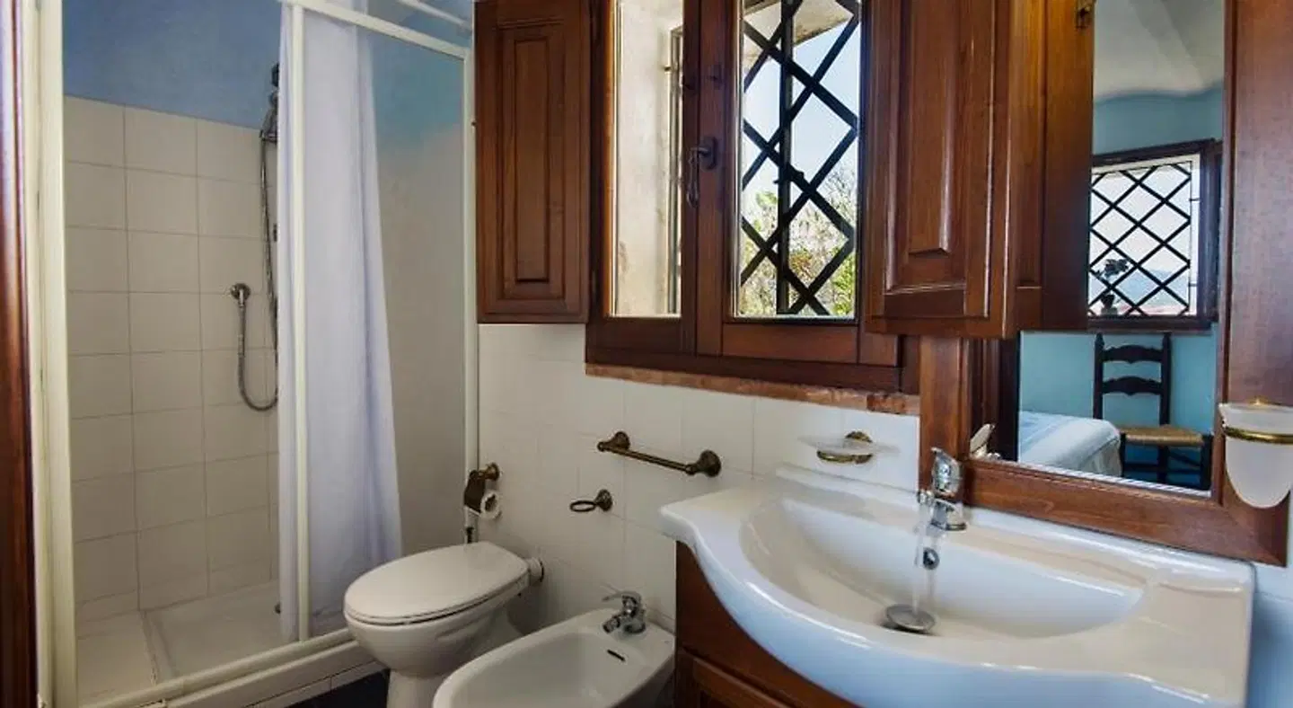 Castello Malicas Badezimmer