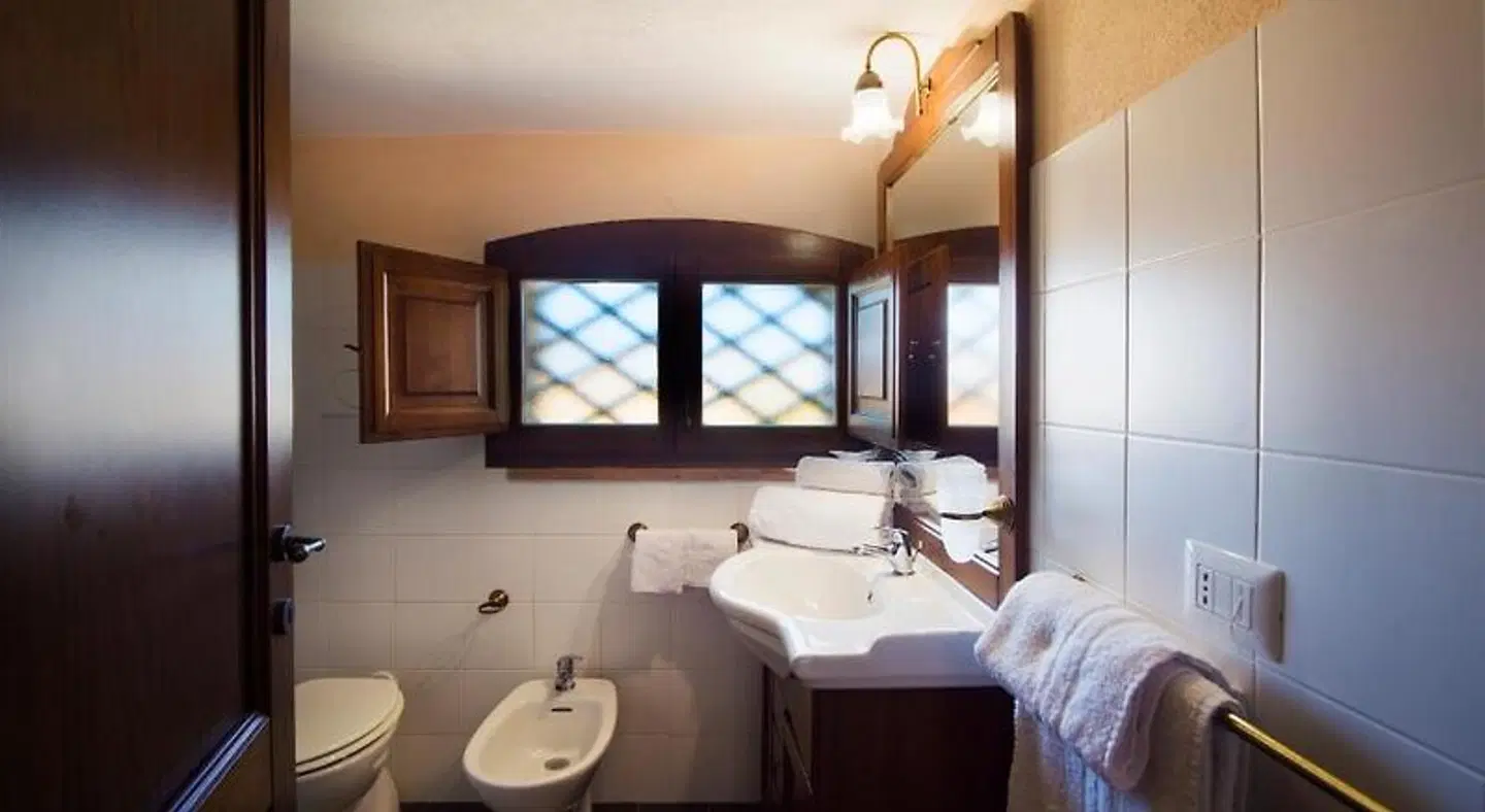 Castello Malicas Badezimmer