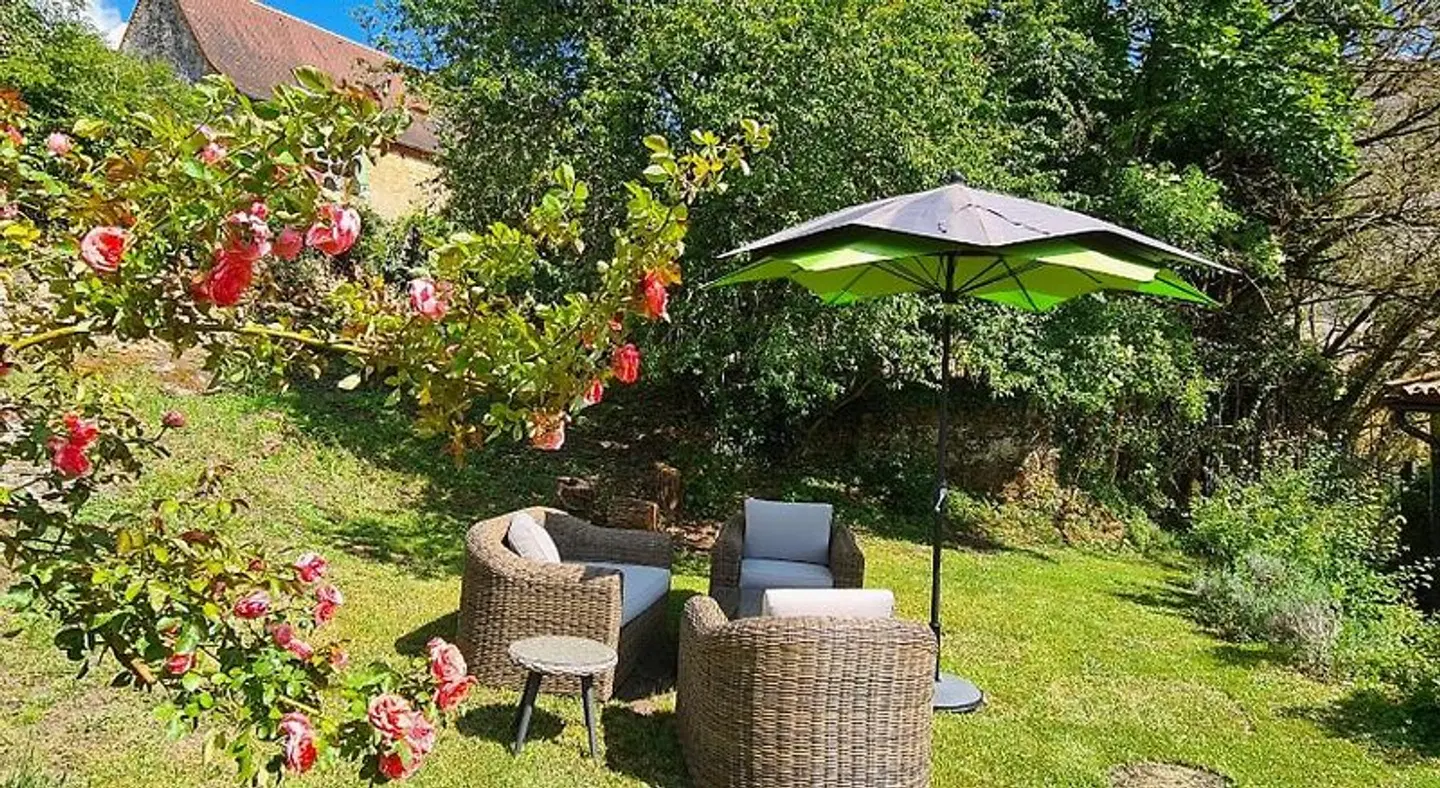 B&B Ferme de Tayac Garten