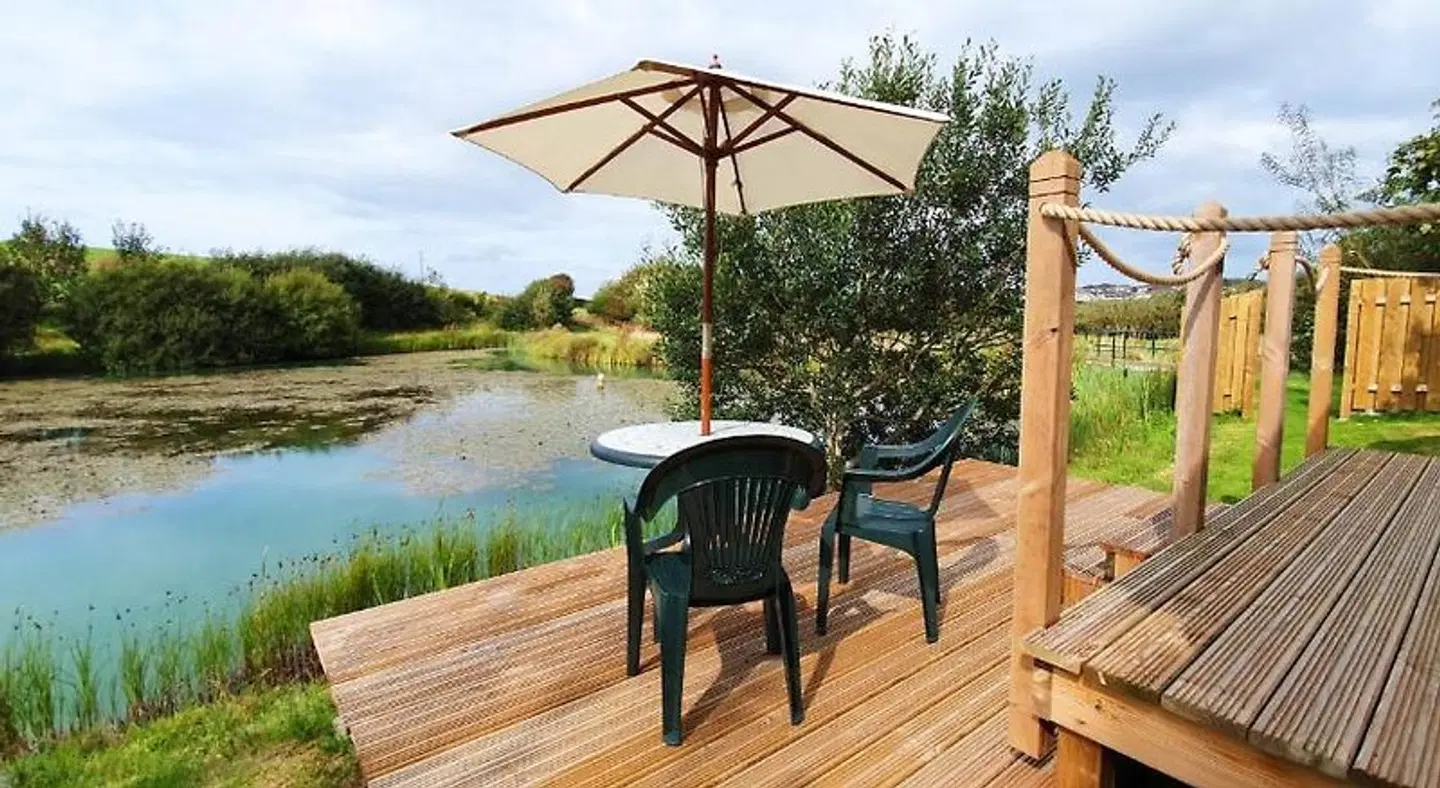 Lynstone Lakes Terrasse
