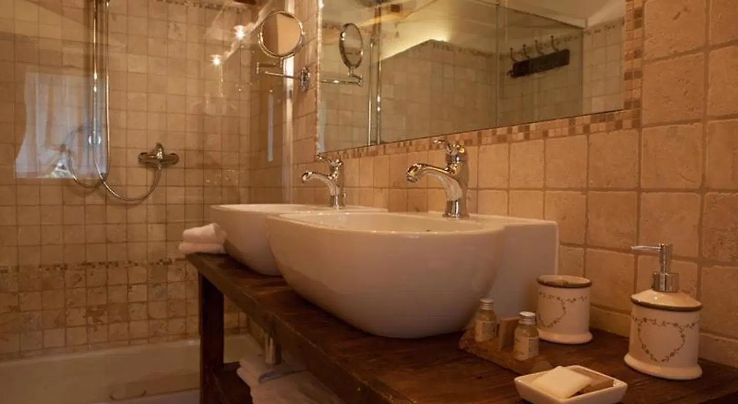 Relais du Berger Badezimmer