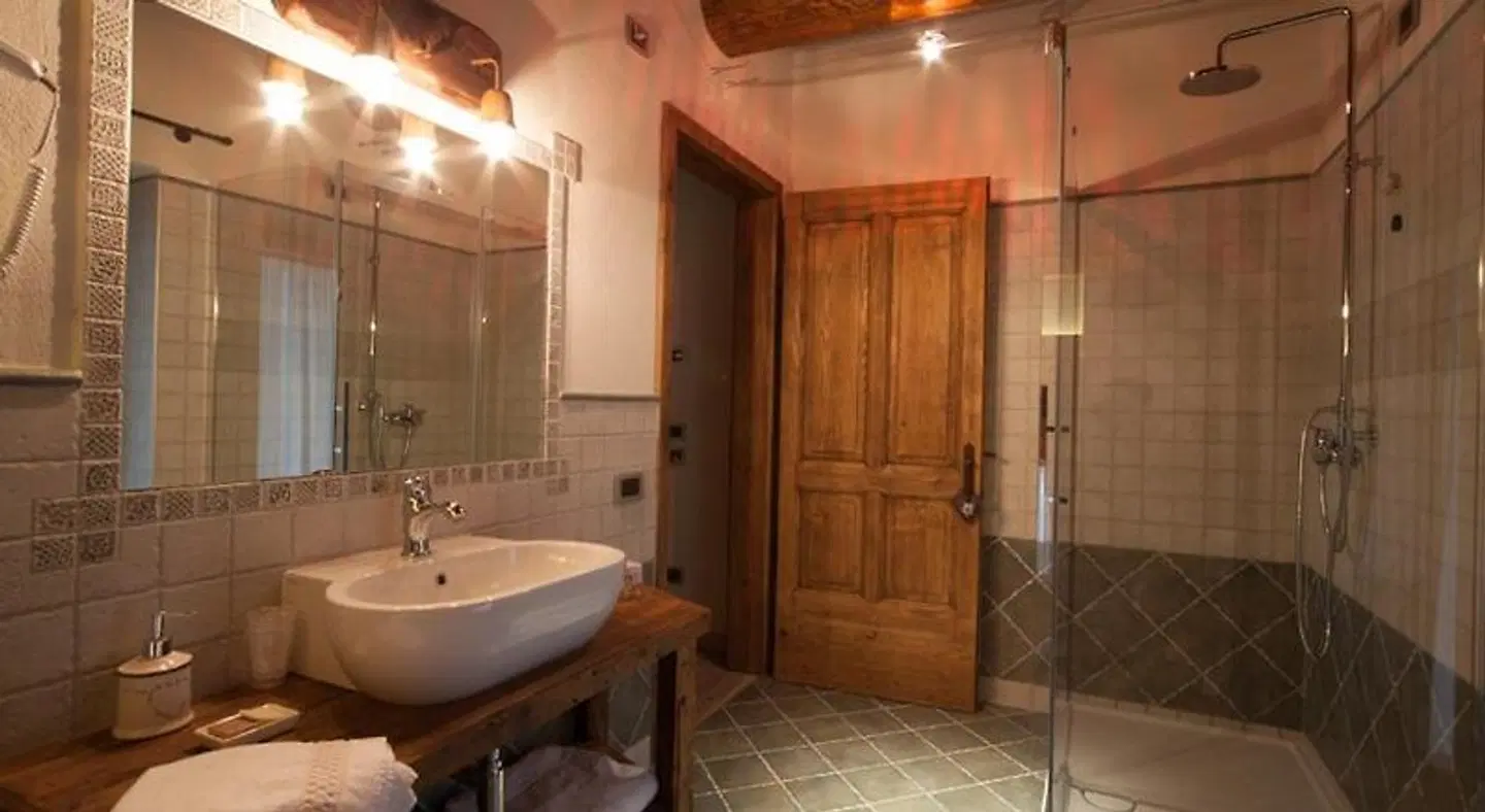 Relais du Berger Badezimmer