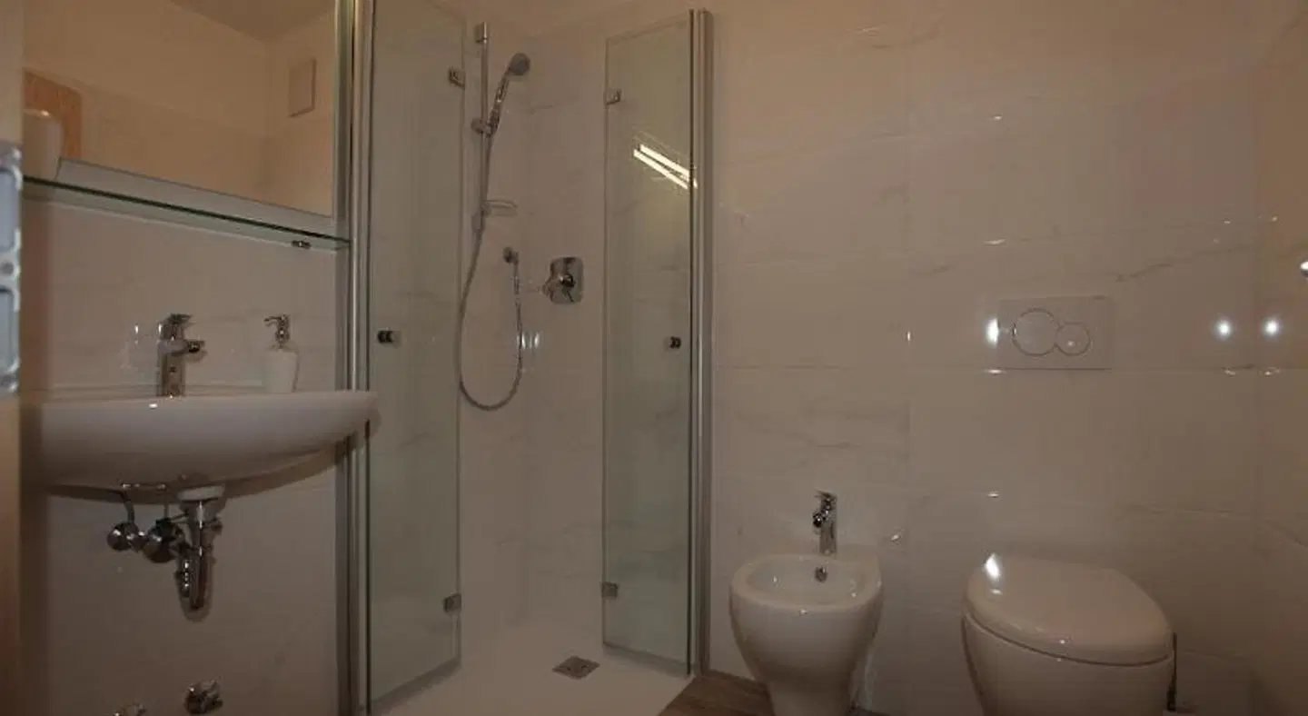 Hotel Stampfer Badezimmer