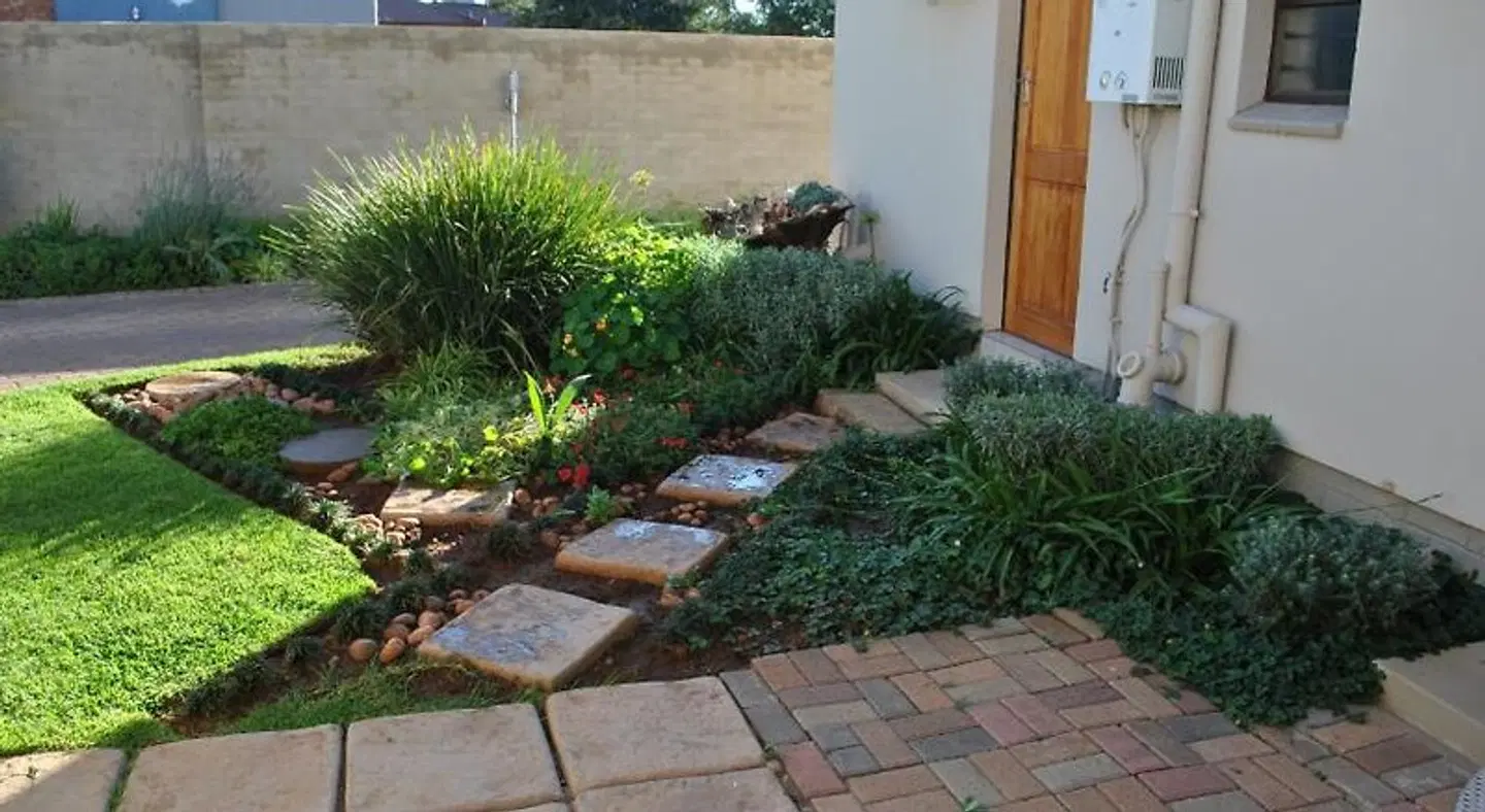 Amaris Guesthouse Terrasse