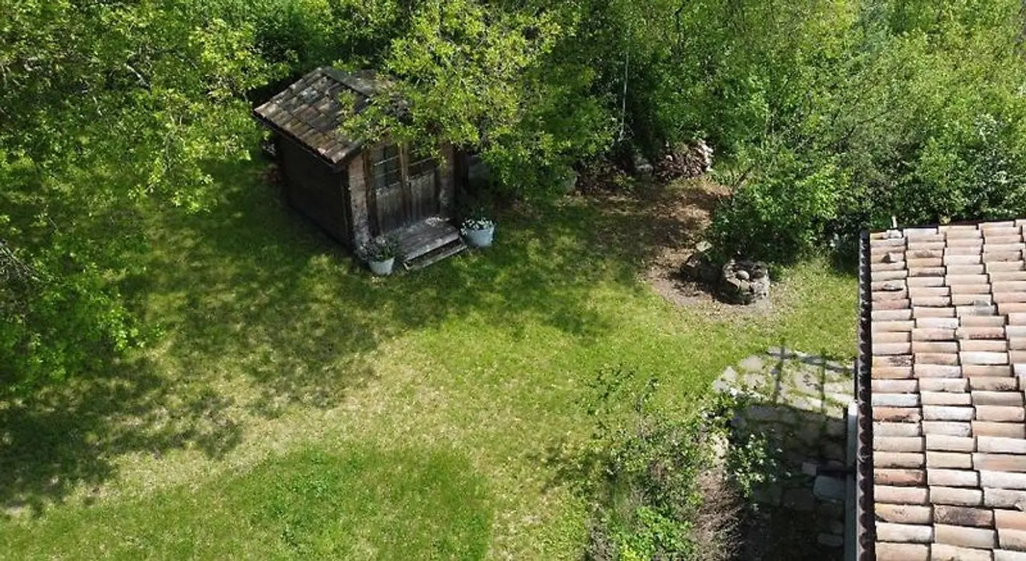 Chalet Il Bosco dei Mille Frutti Garten