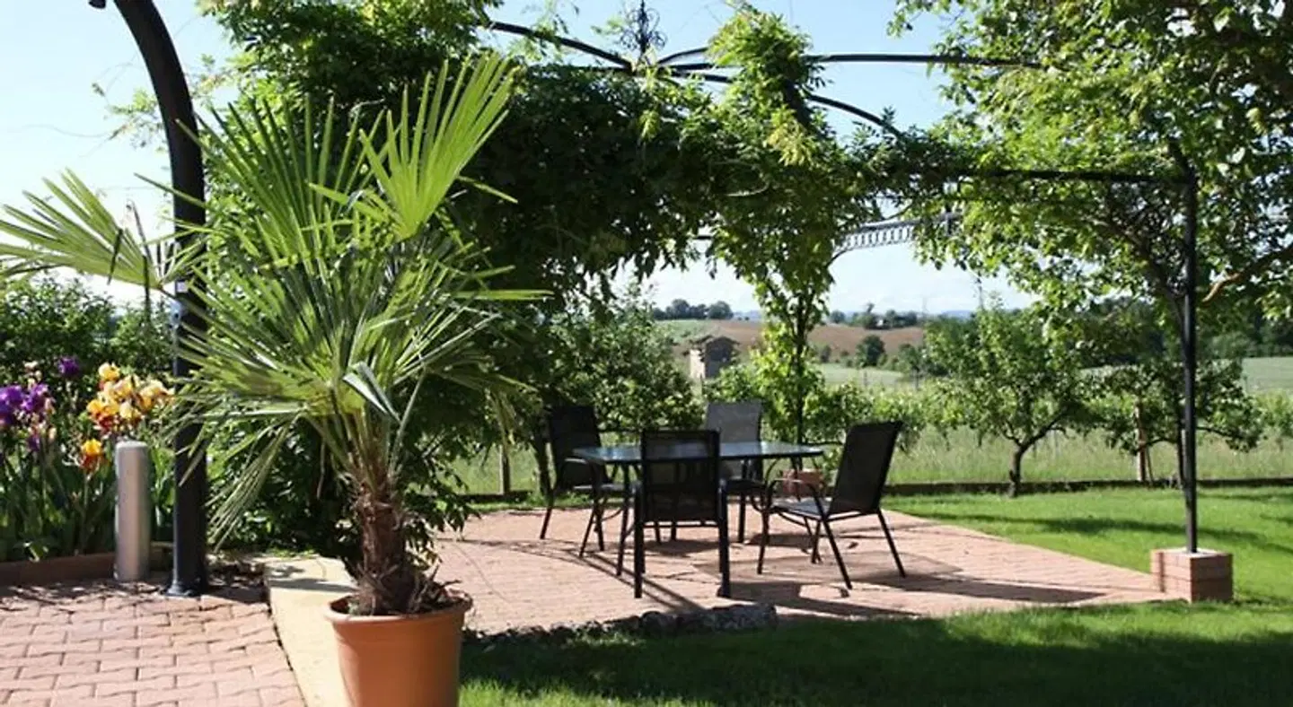 Au Mas du Soleil Garten