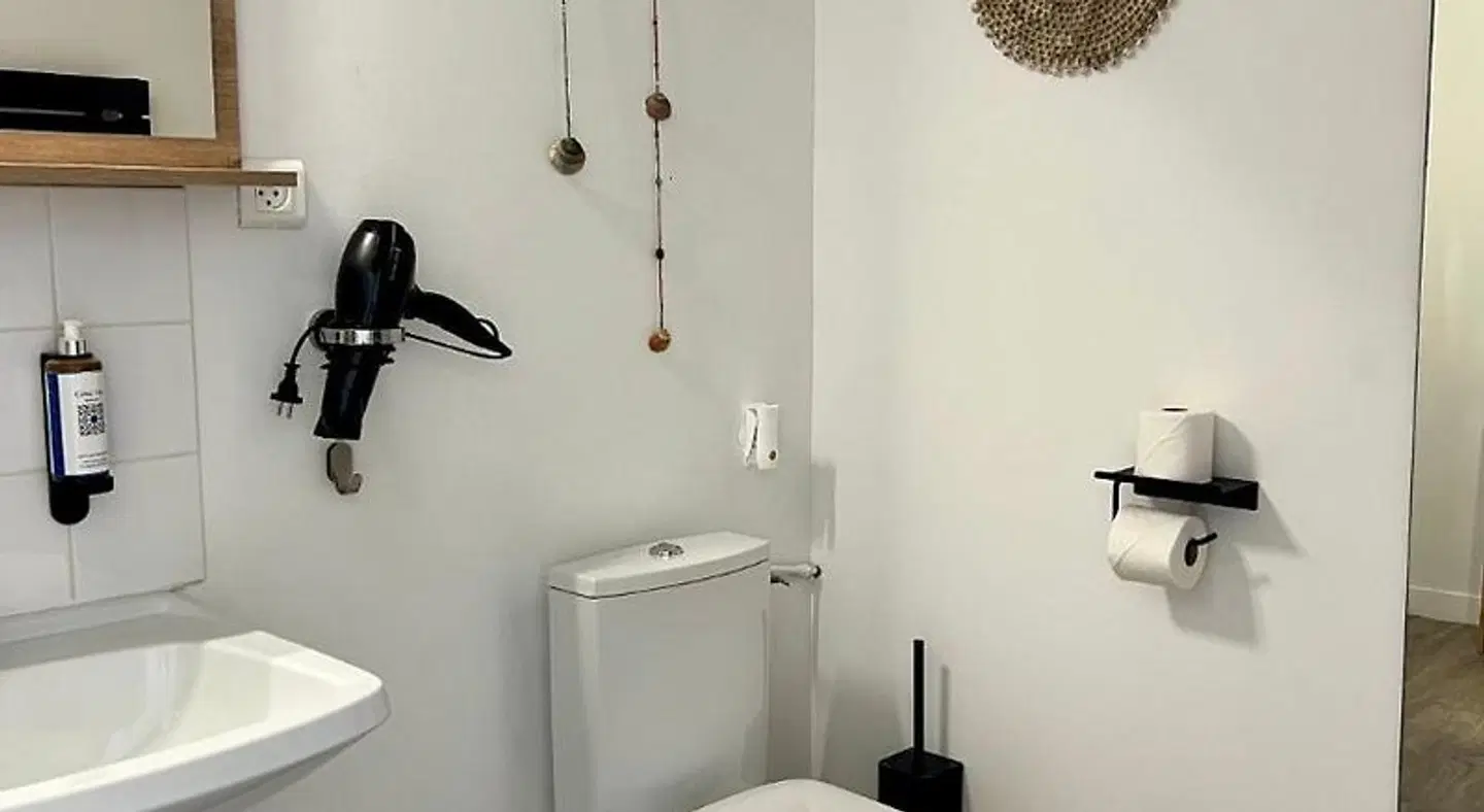 Flor du Mont Gite Badezimmer