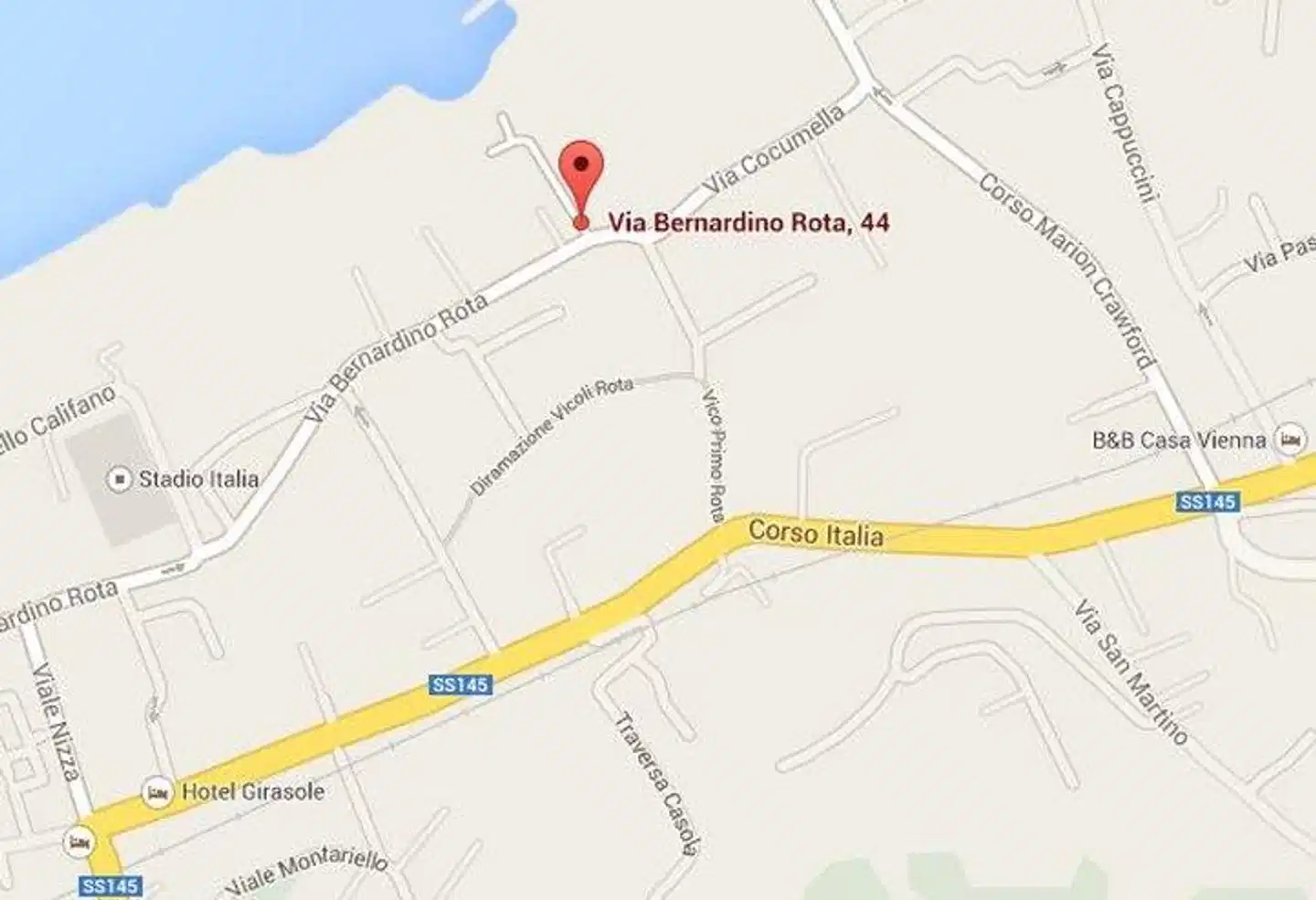 La Residenza Landkarte