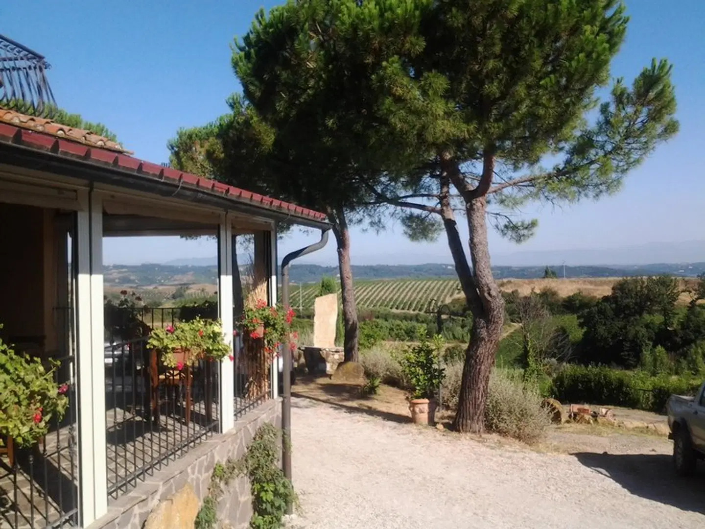 Agriturismo Poggio Pistolese Garten