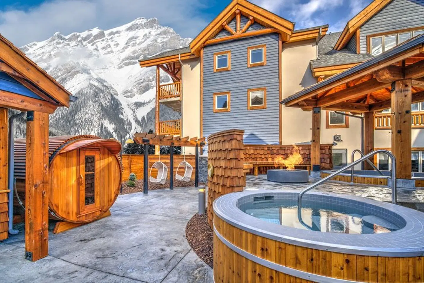 Canalta Lodge Terrasse