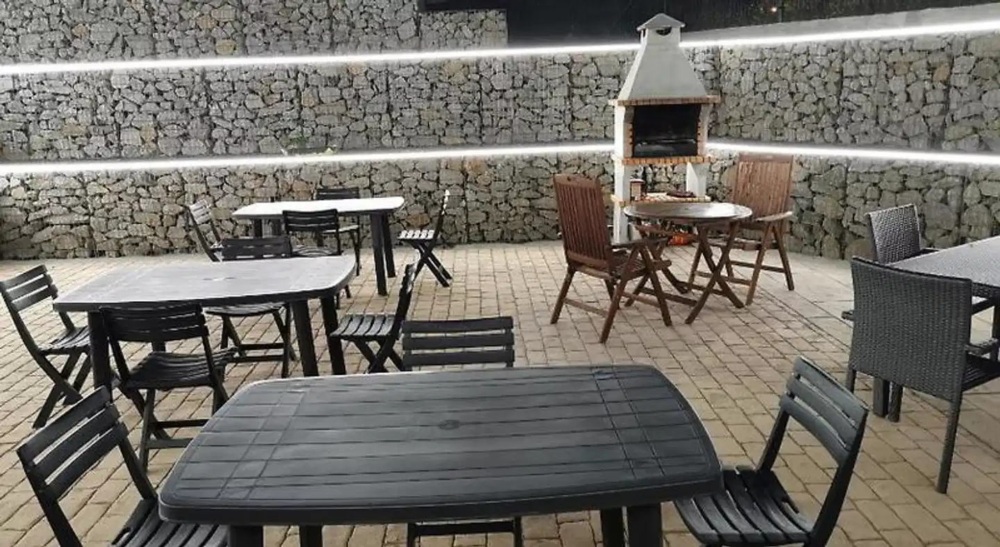Los Tres Abetos Terrasse