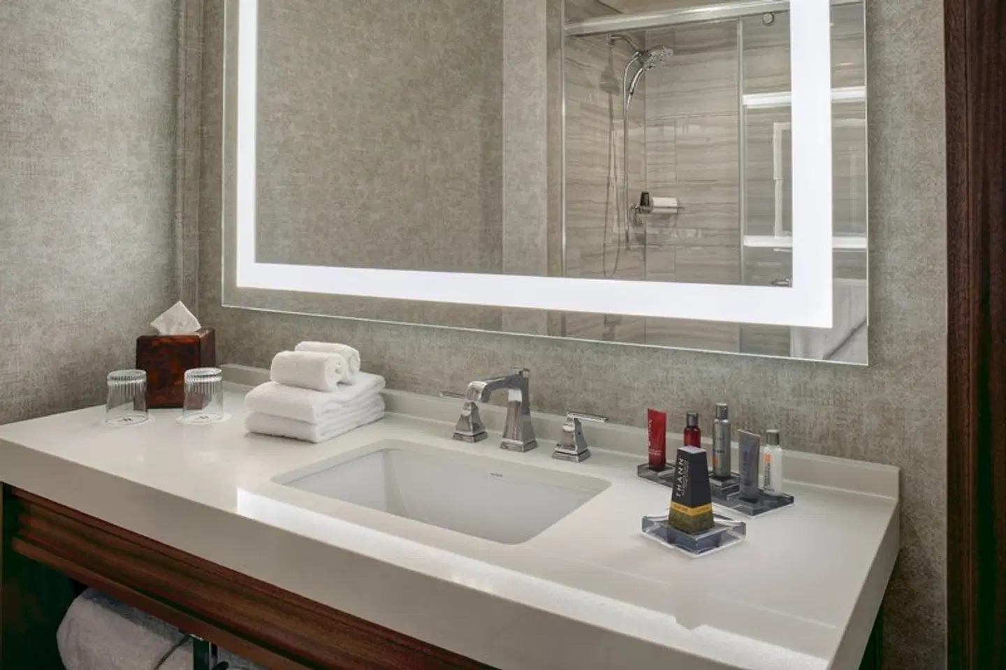 Detroit Marriott Southfield Badezimmer