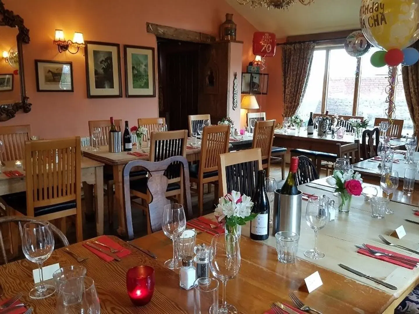 The Oak Inn Staplow Restaurant