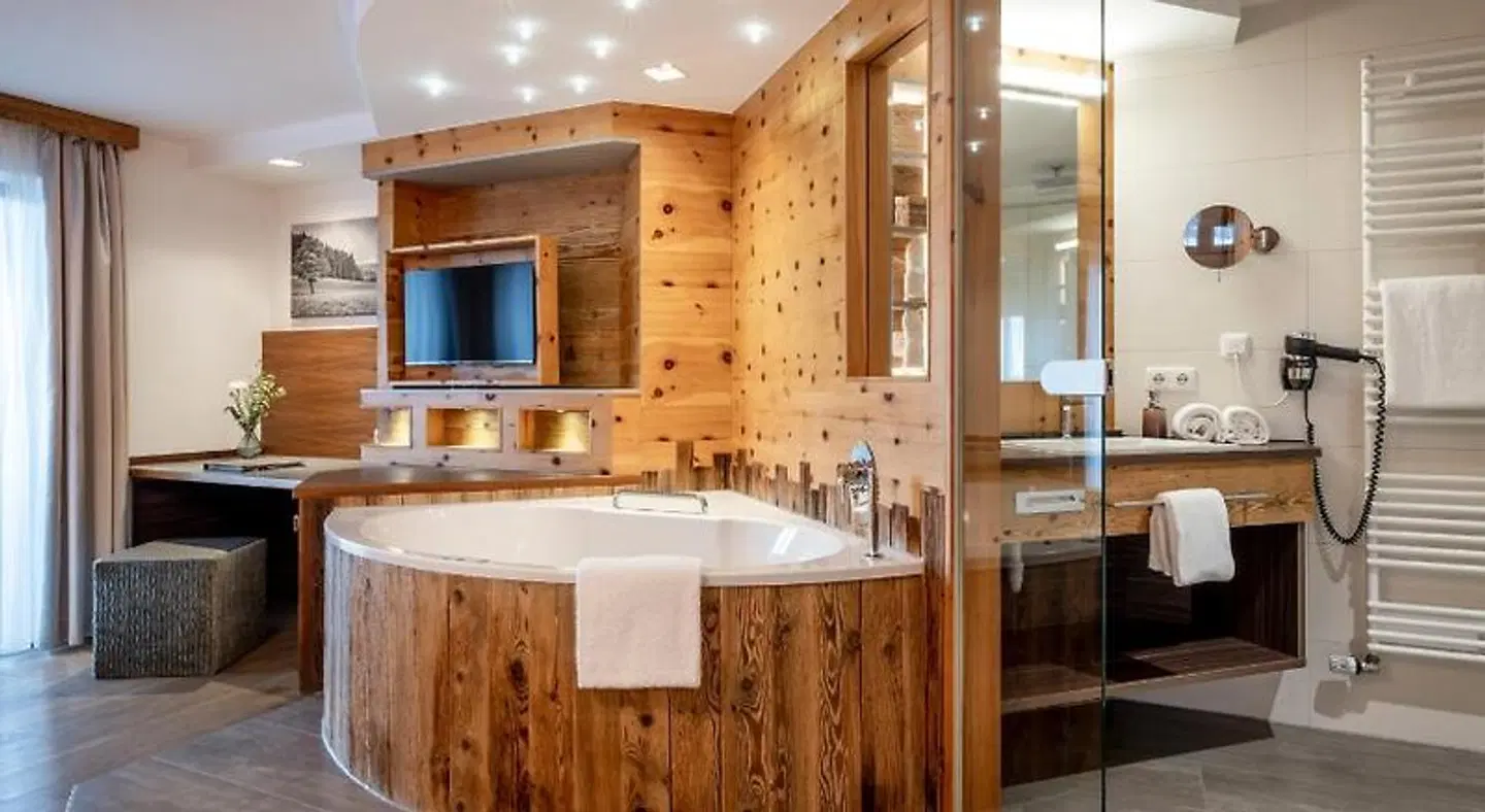 Hüttenhof - Wellnesshotel & Luxus-Bergchalets - Adults only Badezimmer