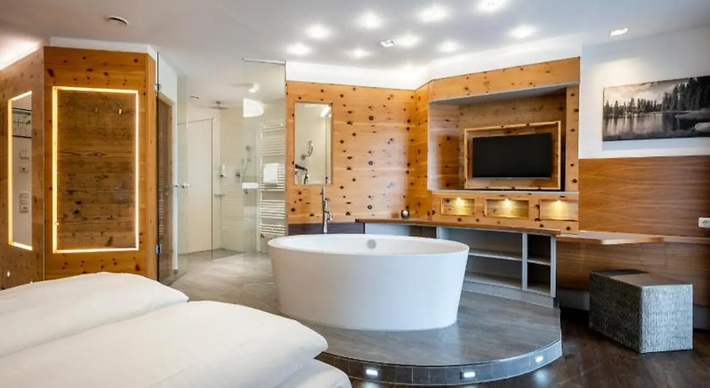 Hüttenhof - Wellnesshotel & Luxus-Bergchalets - Adults only Badezimmer