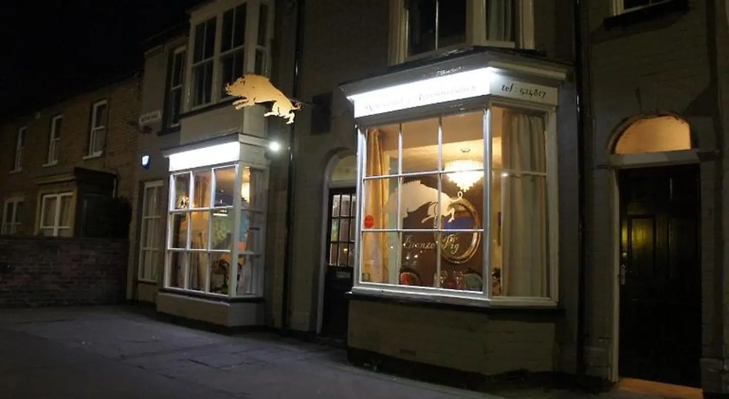 The Bronze Pig EXTERIOR