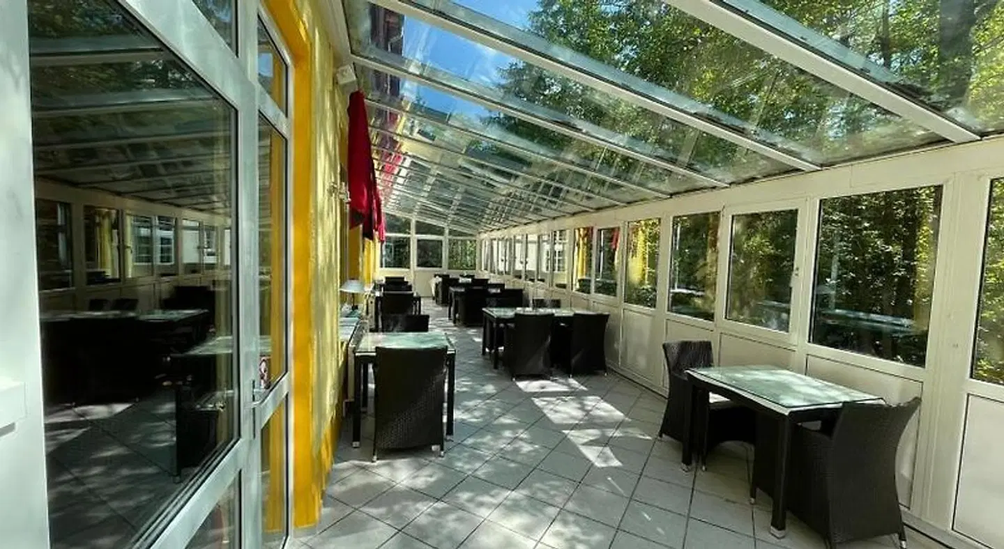 Waldhotel Ilsestein Terrasse
