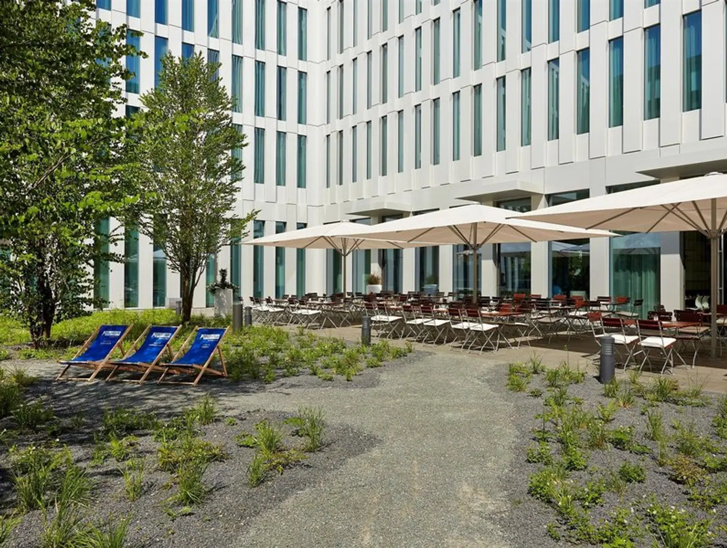 H2 München Neue Messe Terrasse