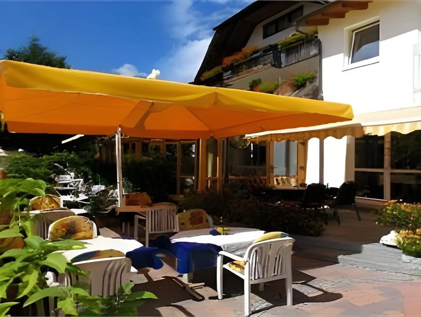 Hotel-Residenz Immenhof Terrasse