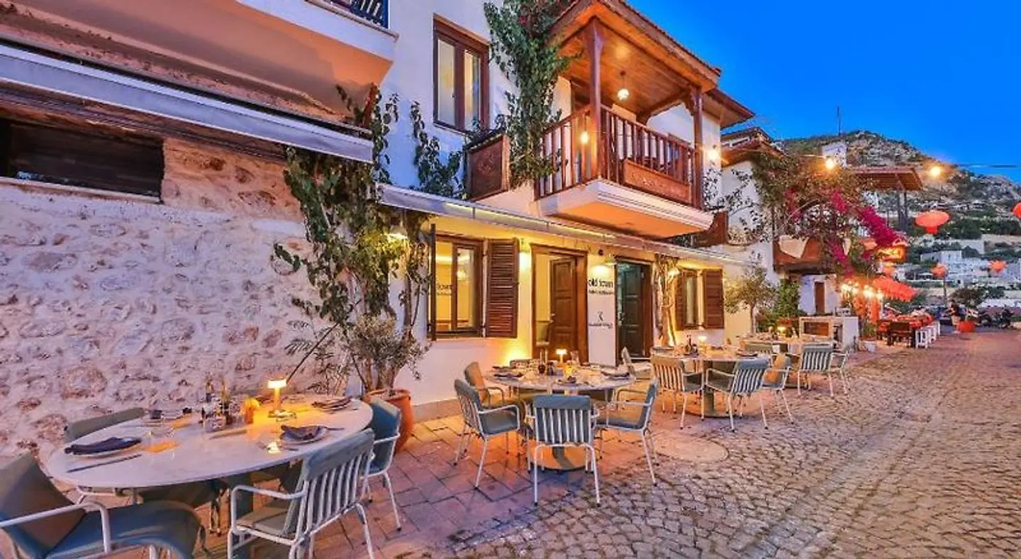 Old Town Hotel Kalkan Terrasse