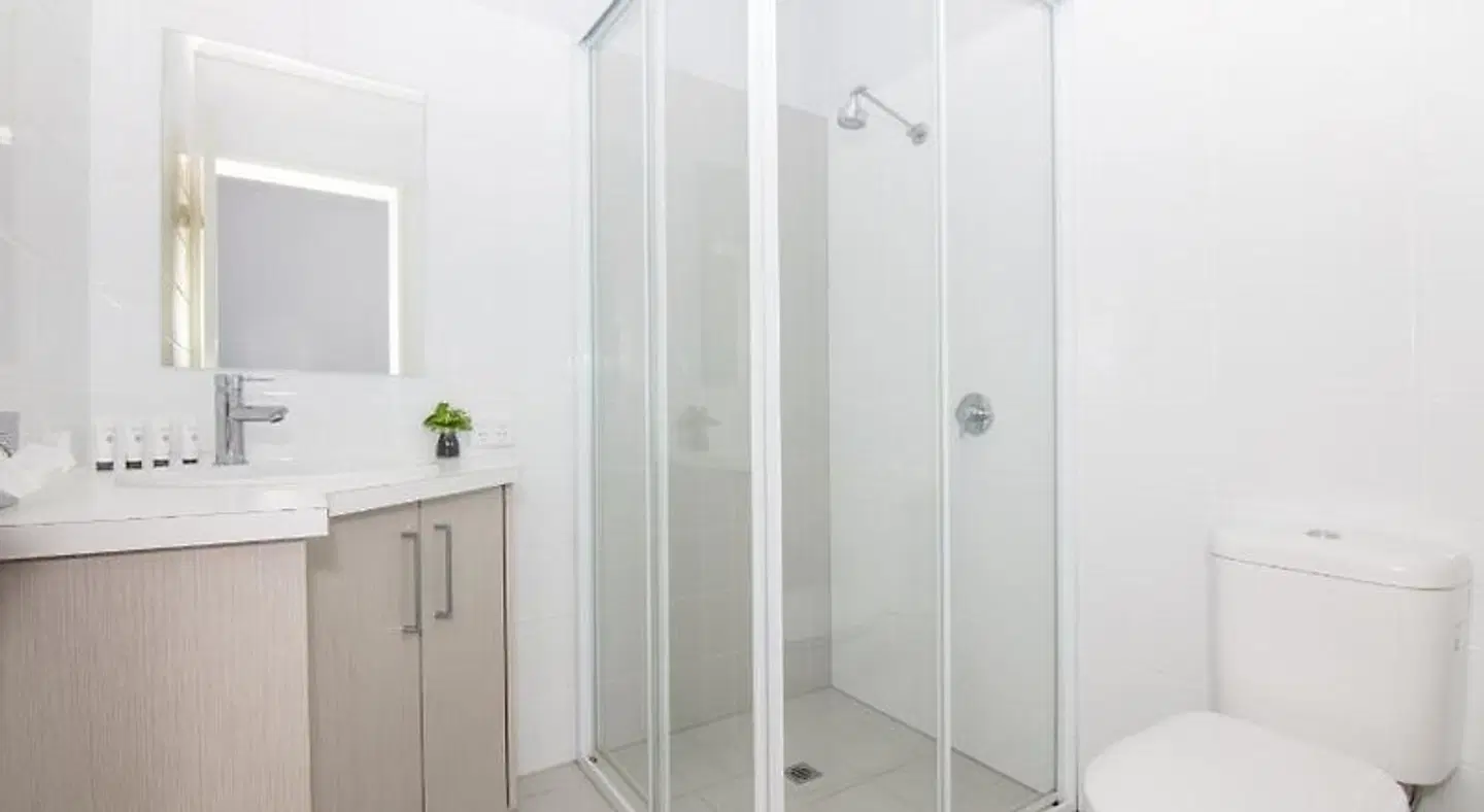 Jurien Bay Motel Apartments Badezimmer