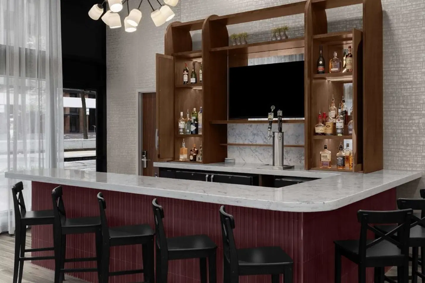 Hampton Inn Cleveland-Downtown Bar