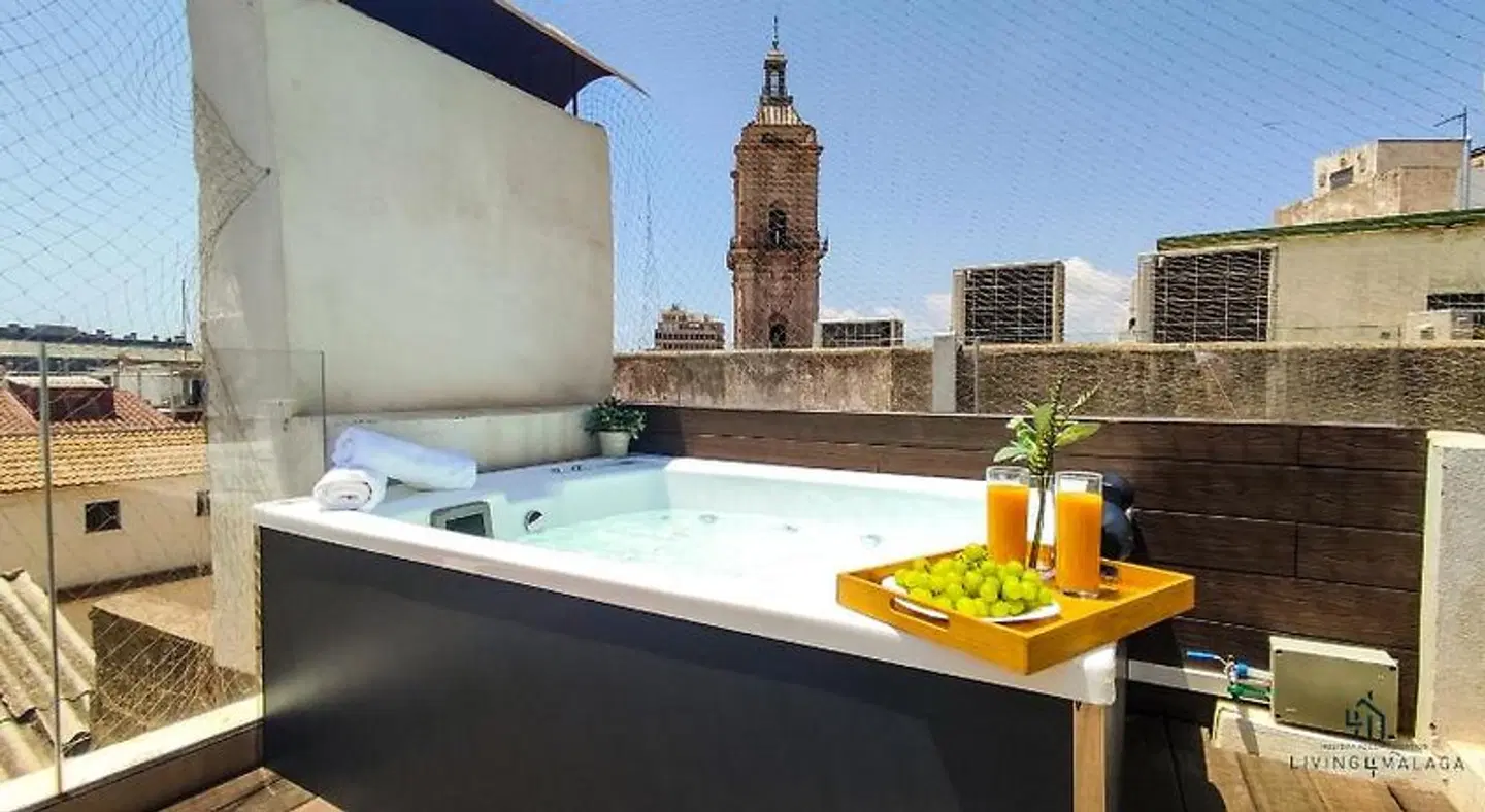 Living4Malaga Skyline Apartments Badezimmer