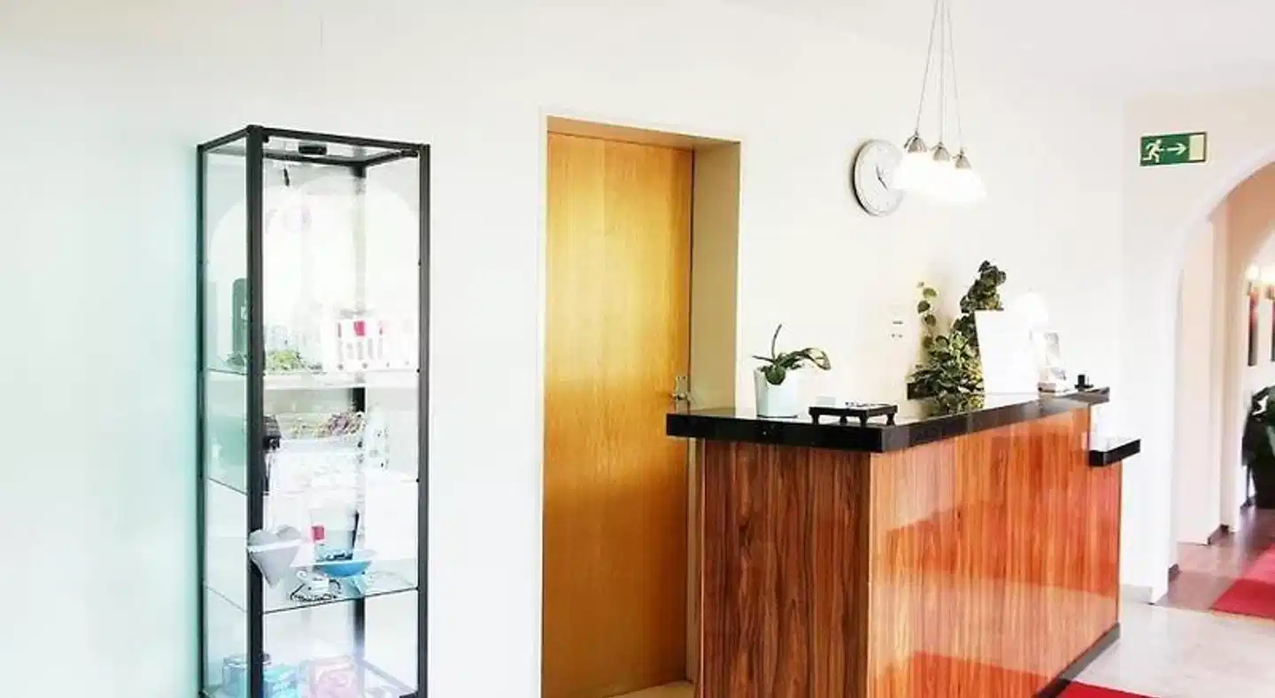 Gartenhotel Triest Badezimmer