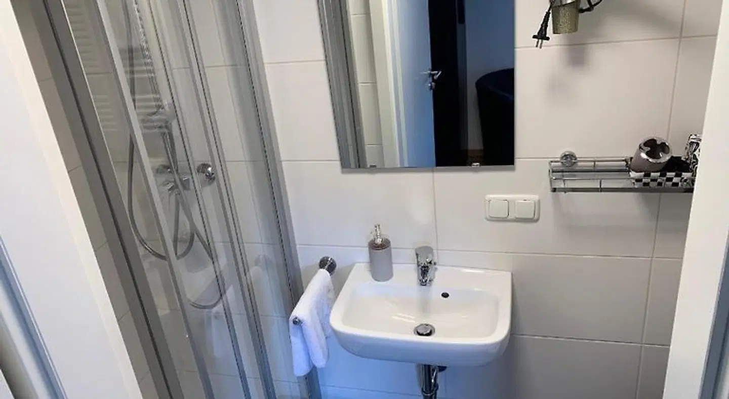 Apart Hotel Paradies Badezimmer