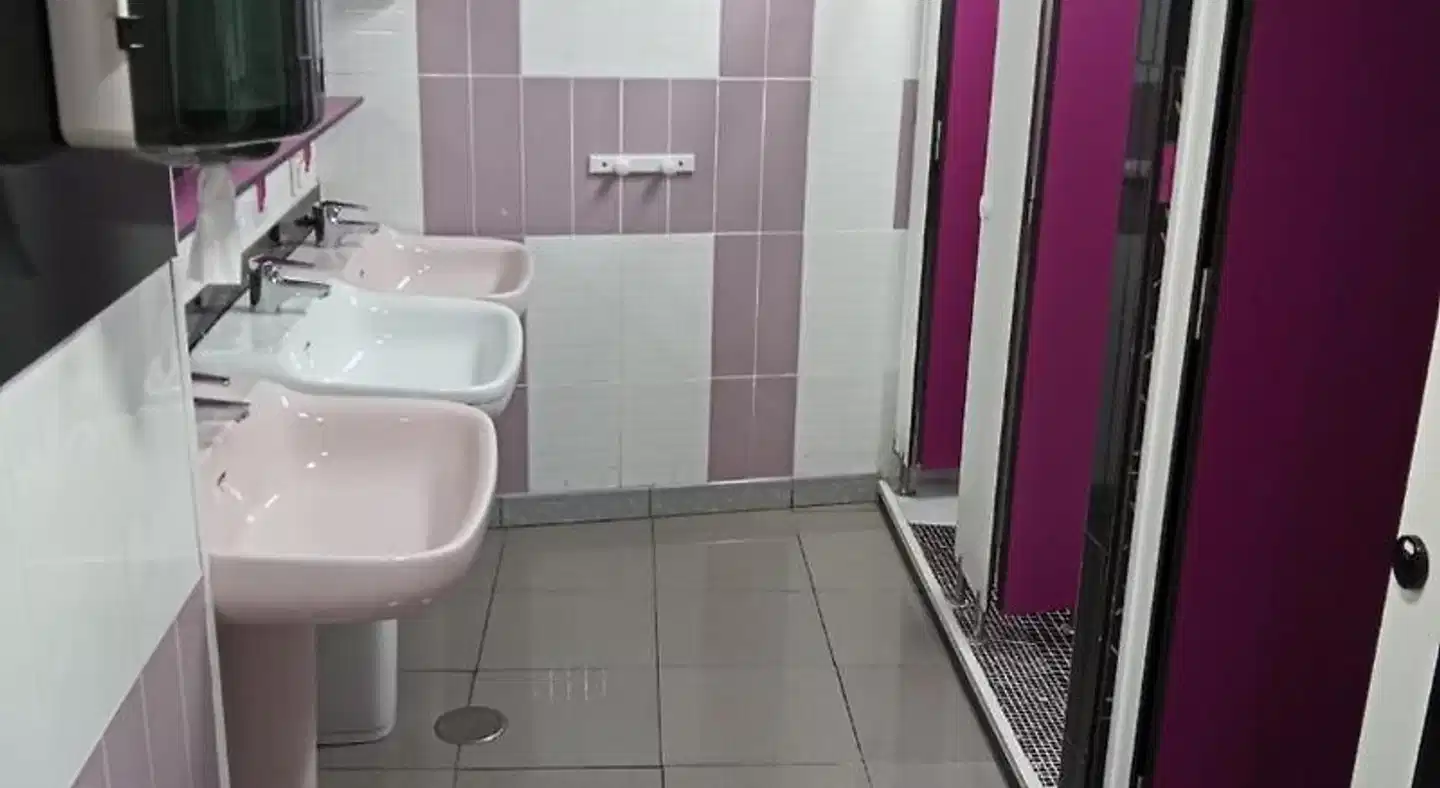 Albergue A Fonte de Compostela Badezimmer