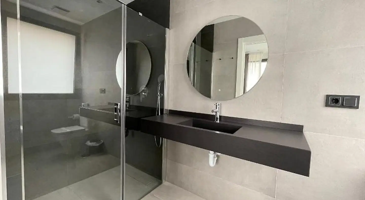 Apartamentos Las Indianas Badezimmer