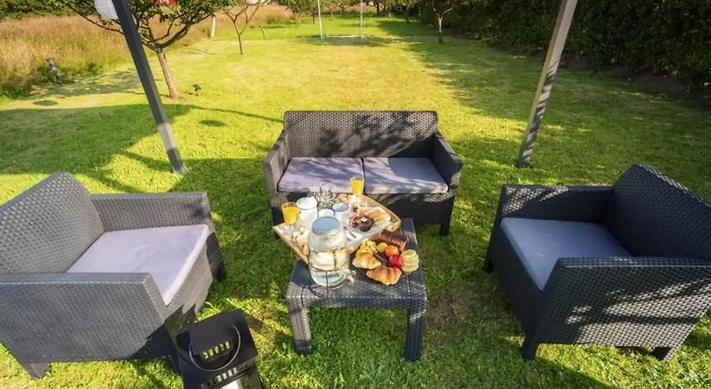 Apartamentos Pumarín Garten