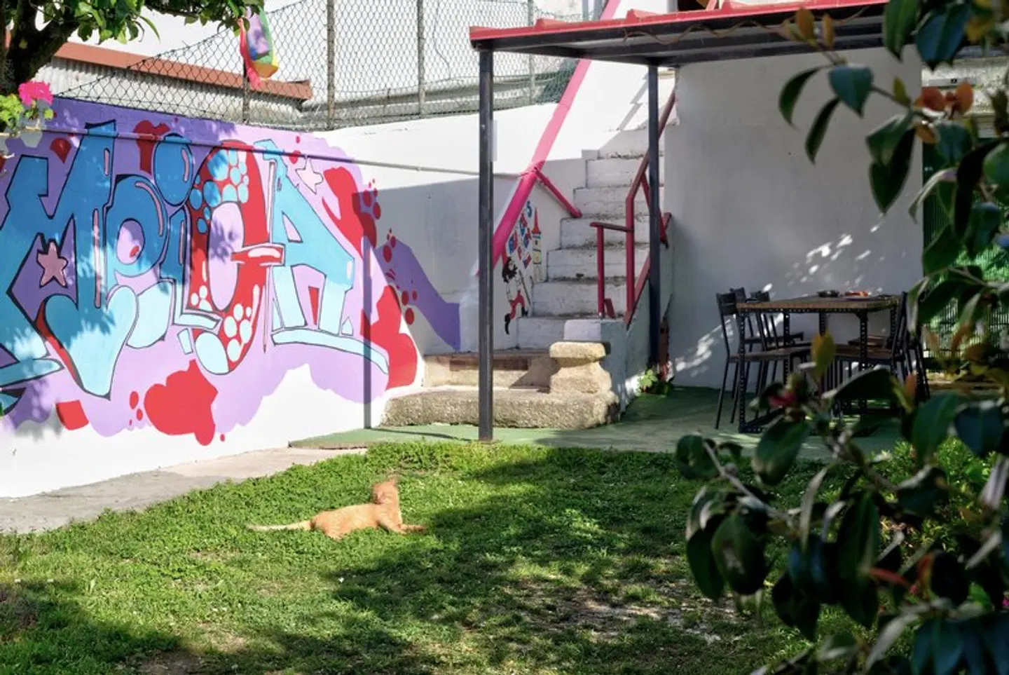 Meiga BackPackers Garten