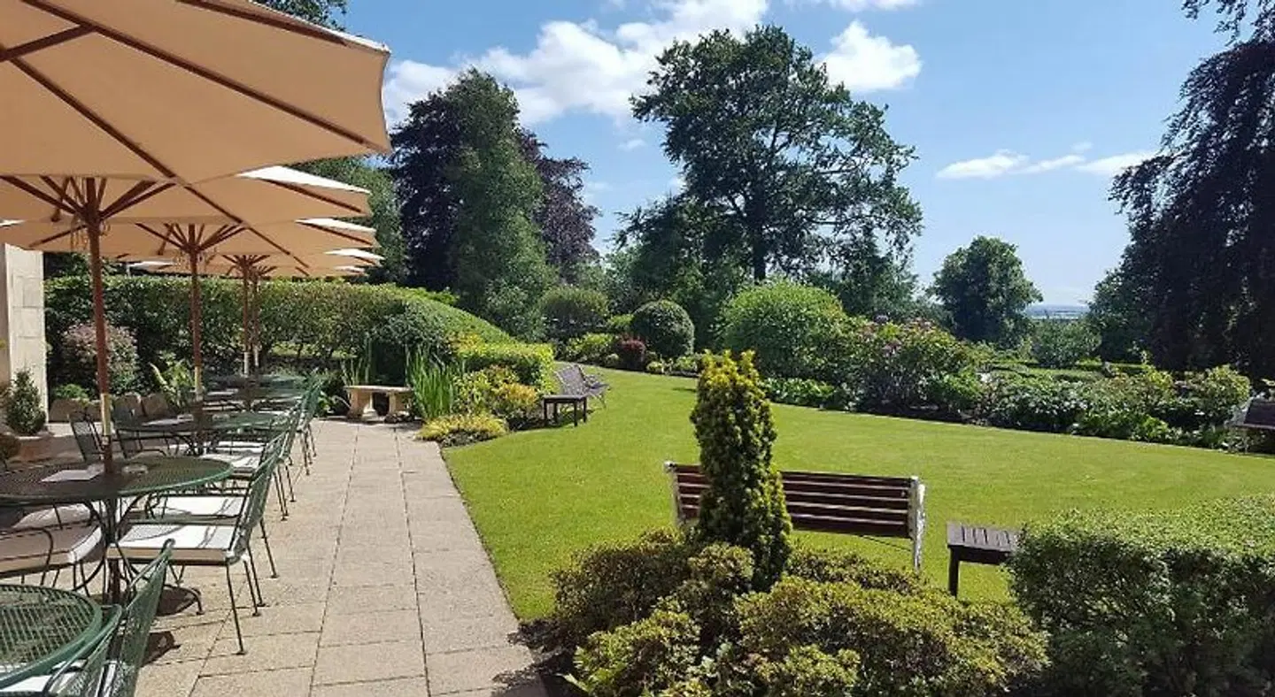 Garvock House Hotel Garten
